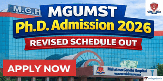 MGUMST Ph.D. Admission 2026 Revised Schedule Out; Apply by Jan 7 @mgumst.org